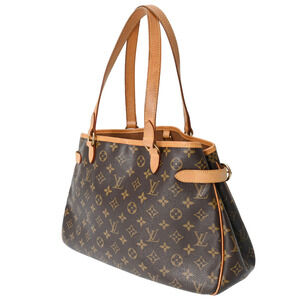 Louis Vuitton Batignolles Horizontal Monogram Canvas Tote Brown Bag